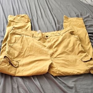 WranglersCasual Yellow Cargo‎ Pants